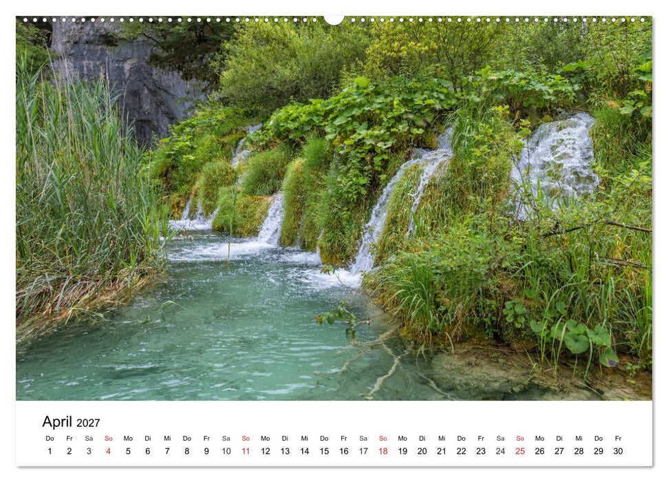 Nationalpark Plitvicer Seen (CALVENDO Premium Wandkalender 2027)