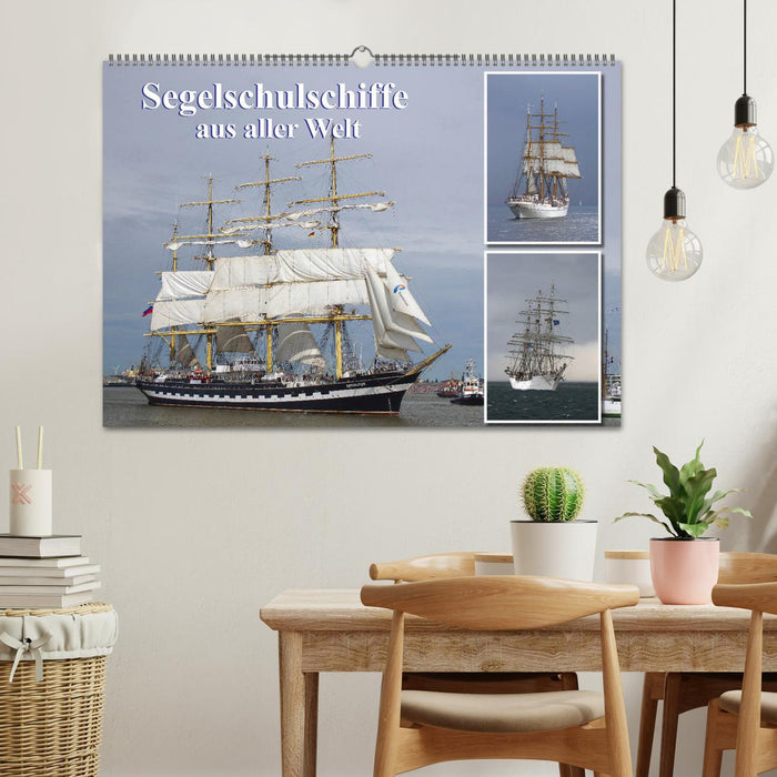 Segelschulschiffe aus aller Welt (CALVENDO Wandkalender 2027)