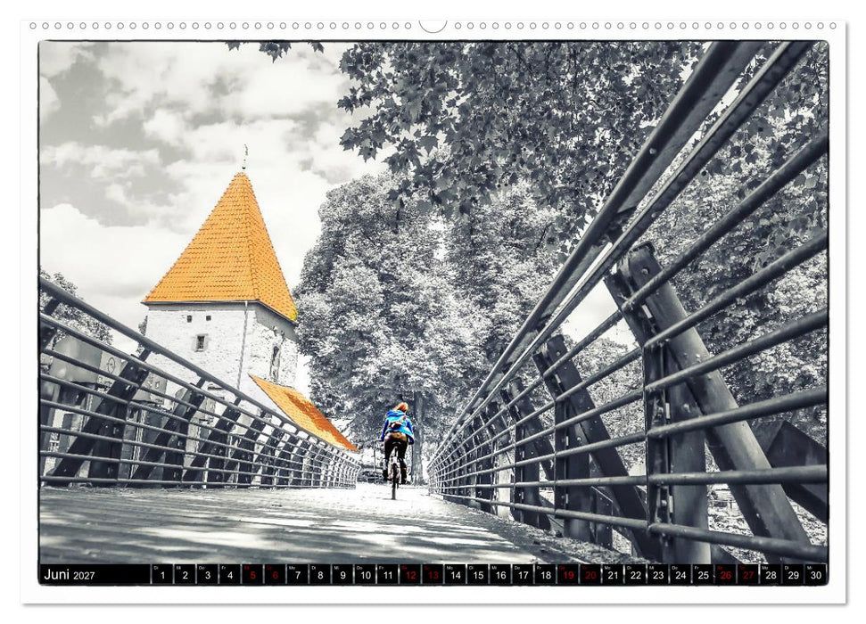 Osnabrück fährt Fahrrad (CALVENDO Wandkalender 2027)