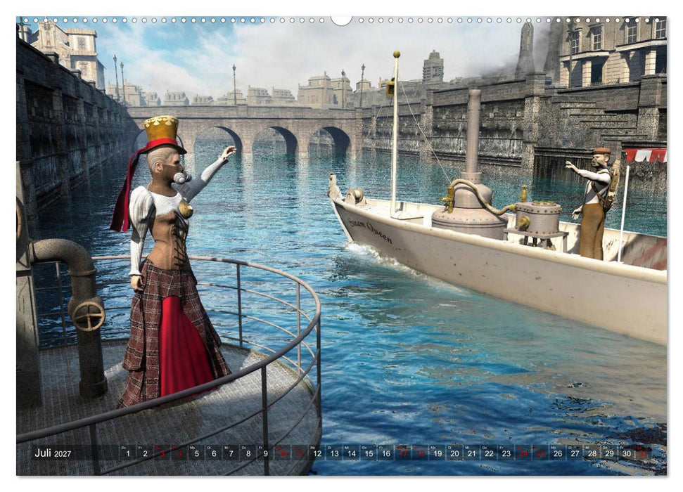 Steampunk Träume (CALVENDO Premium Wandkalender 2027)