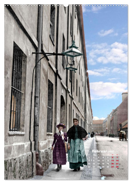 Alt Berlin nach Heinrich Zille in Farbe (CALVENDO Premium Wandkalender 2027)