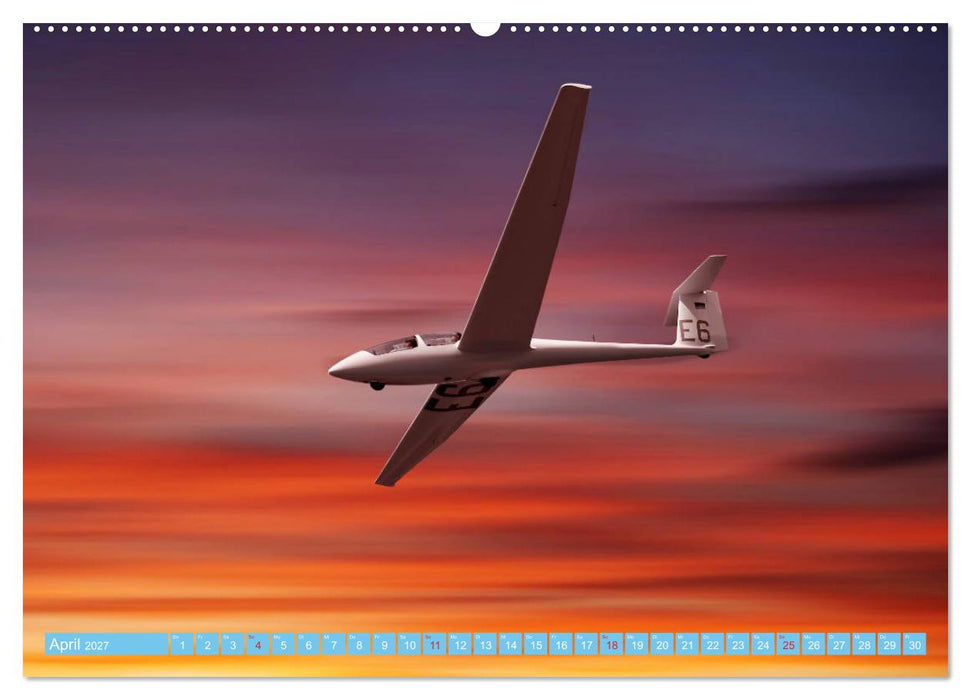 Segelflug - Den Traum vom Fliegen erfüllen (CALVENDO Wandkalender 2027)