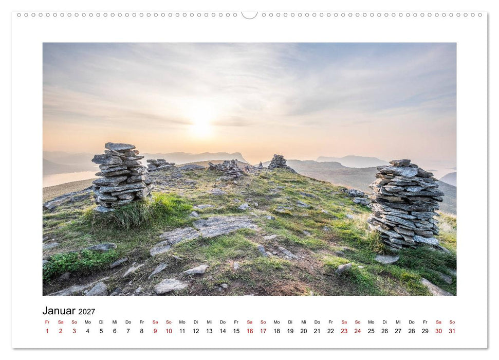 Norwegen Magisches Licht (CALVENDO Premium Wandkalender 2027)