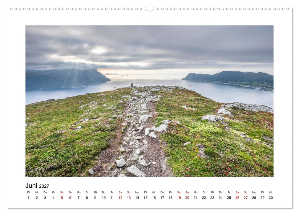Norwegen Magisches Licht (CALVENDO Premium Wandkalender 2027)