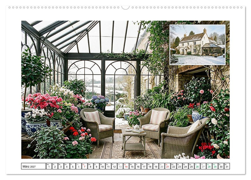 Wohnträume - Landhauszauber (CALVENDO Wandkalender 2027)