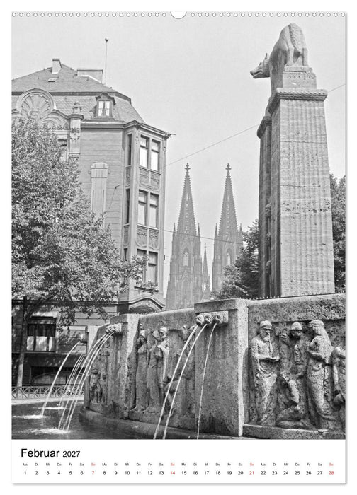 Zeitreise Köln 1930er Jahre. Fotograf: Karl Heinrich Lämmel (CALVENDO Premium Wandkalender 2027)
