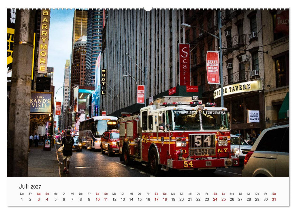 New York - Eine Weltstadt (CALVENDO Premium Wandkalender 2027)