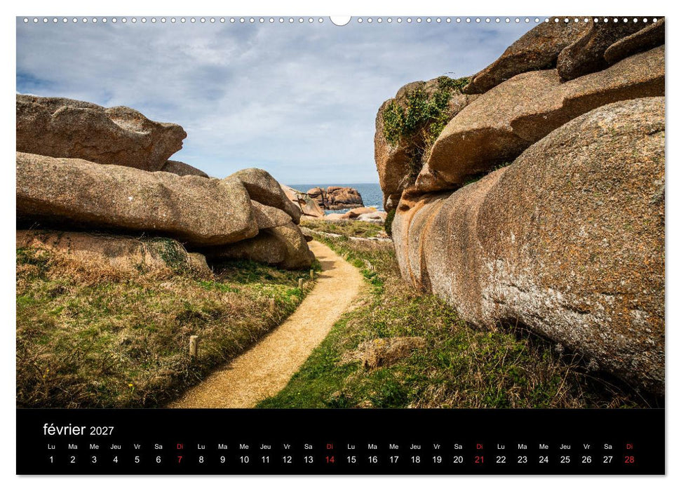 Normandie et Bretagne (CALVENDO Calendrier supérieur 2027)