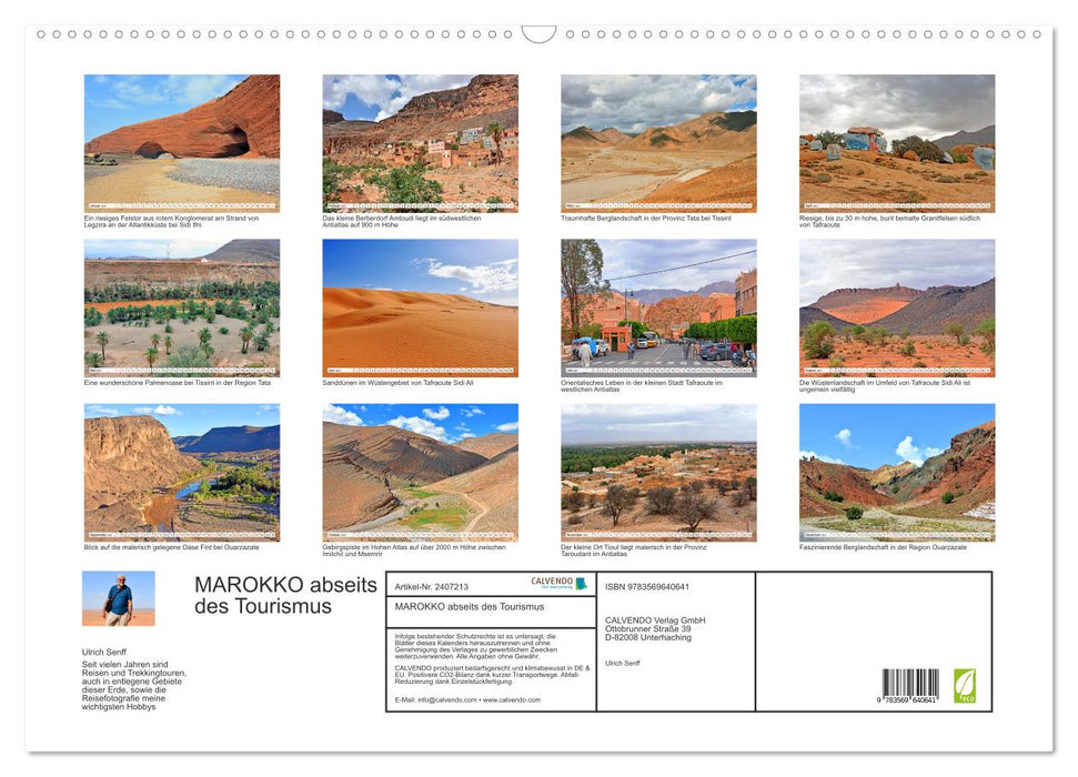 MAROKKO abseits des Tourismus (CALVENDO Wandkalender 2027)