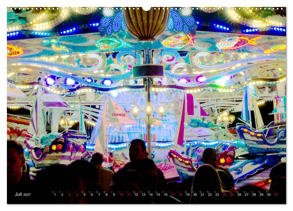 Rheinkirmes in Düsseldorf (CALVENDO Premium Wandkalender 2027)