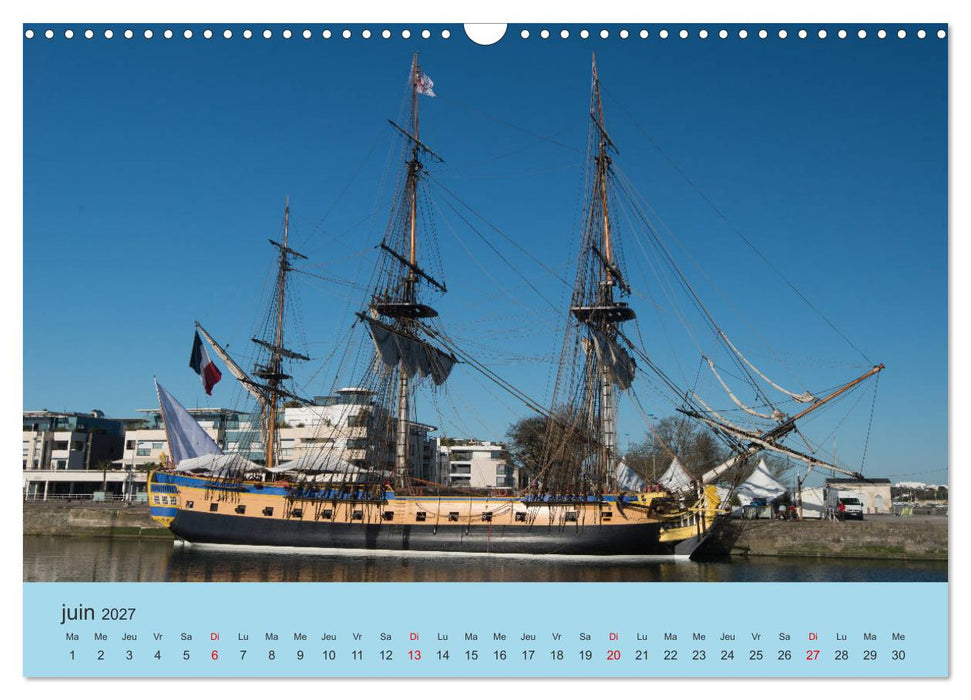 La Charente Maritime, des paysages entre terre et mer (CALVENDO Calendrier mensuel 2027)