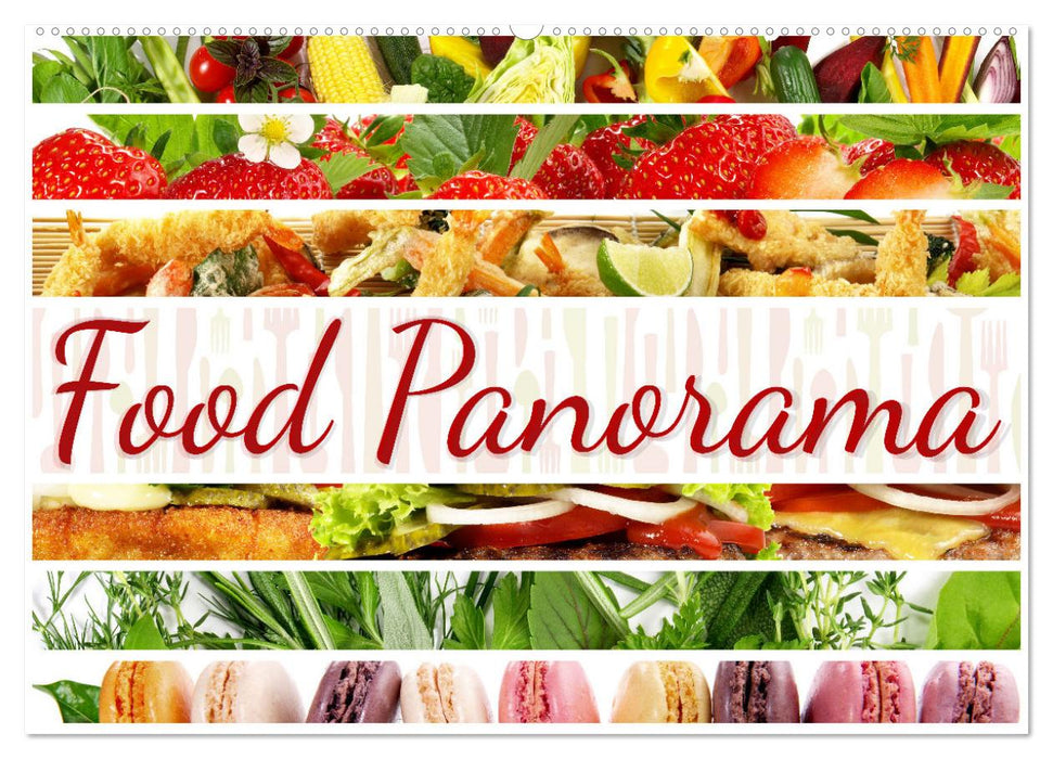 Food Panorama - Küchenkalender 2027 (CALVENDO Wandkalender 2027)