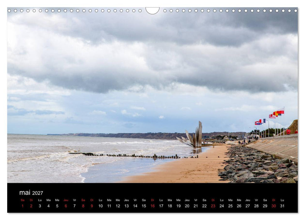 Normandie et Bretagne (CALVENDO Calendrier mensuel 2027)
