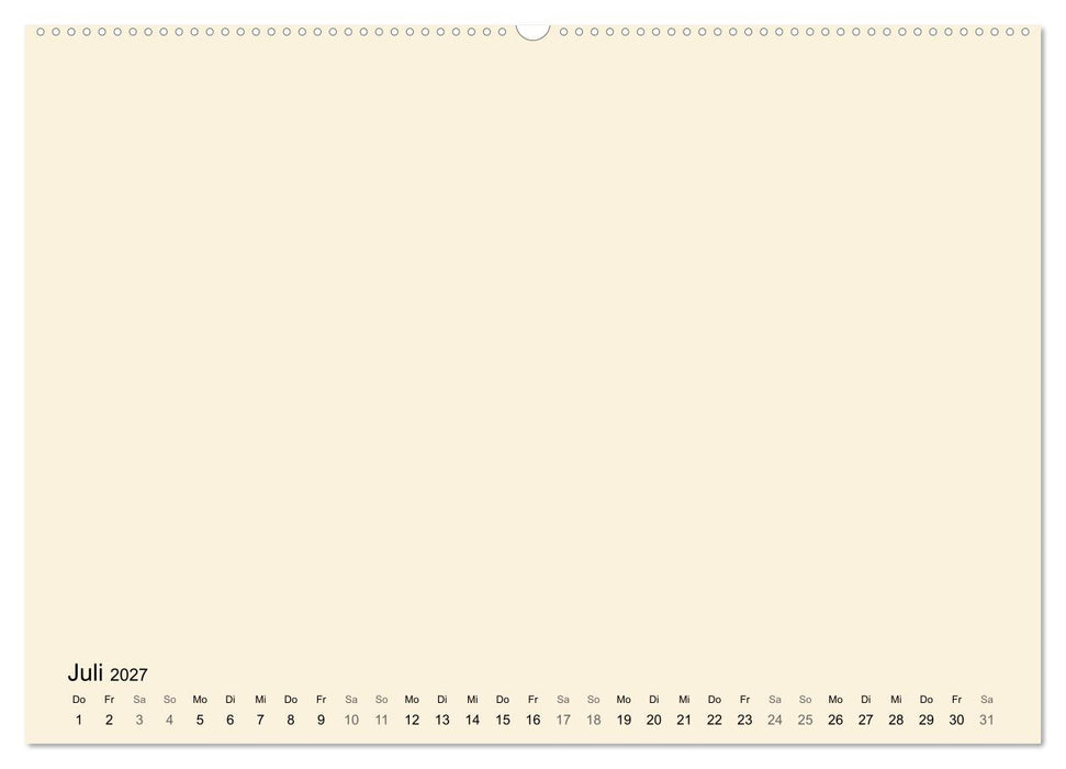 DIY Bastel-Kalender -Warme Pastell Farben- Zum Selbstgestalten (CALVENDO Premium Wandkalender 2027)
