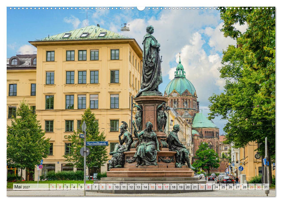 München Impressionen (CALVENDO Wandkalender 2027)