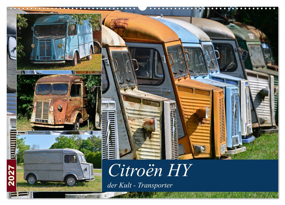 Citroën HY der Kult -Transporter (CALVENDO Wandkalender 2027)