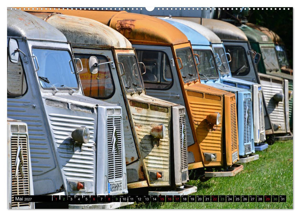 Citroën HY der Kult -Transporter (CALVENDO Wandkalender 2027)