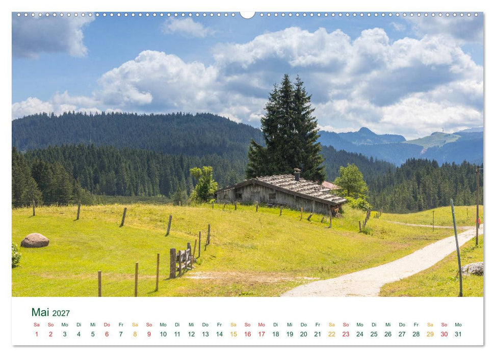 Auf der Winklmoosalm (CALVENDO Premium Wandkalender 2027)