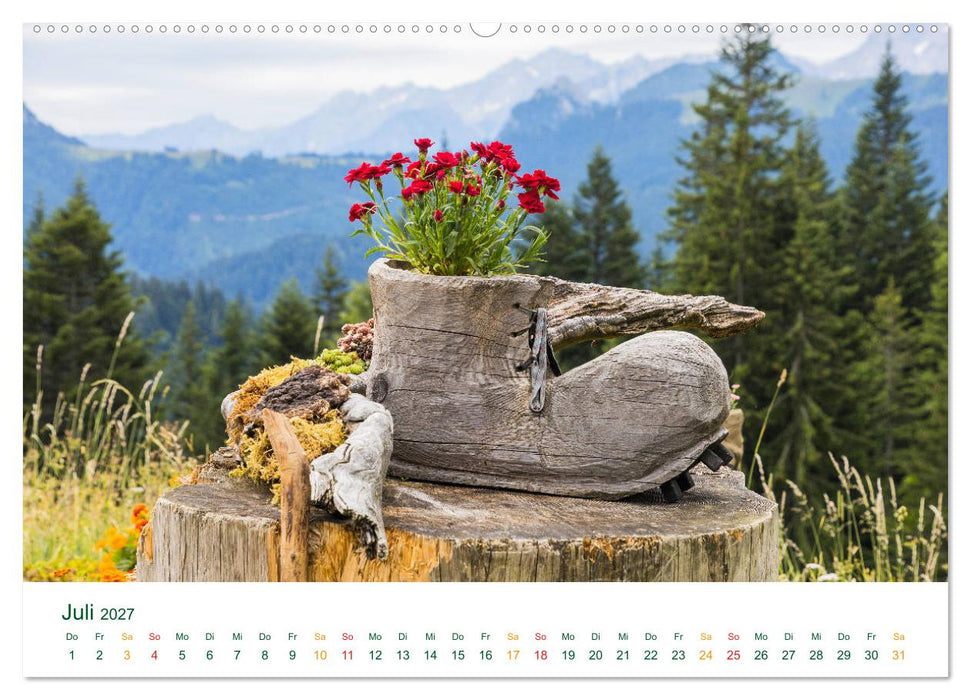 Auf der Winklmoosalm (CALVENDO Premium Wandkalender 2027)