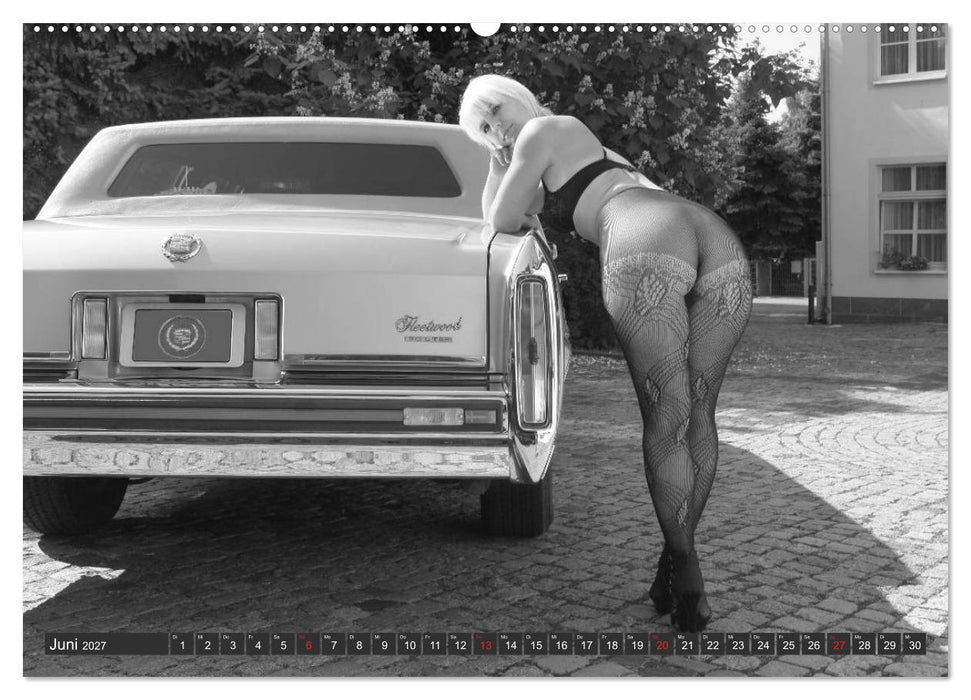 13 Models & US-Cars (CALVENDO Wandkalender 2027)