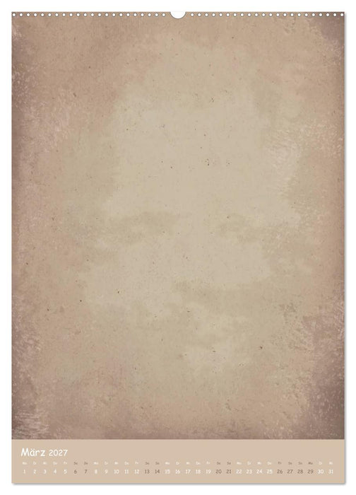 Vintage DIY Bastel-Kalender -Hochformat- (CALVENDO Wandkalender 2027)
