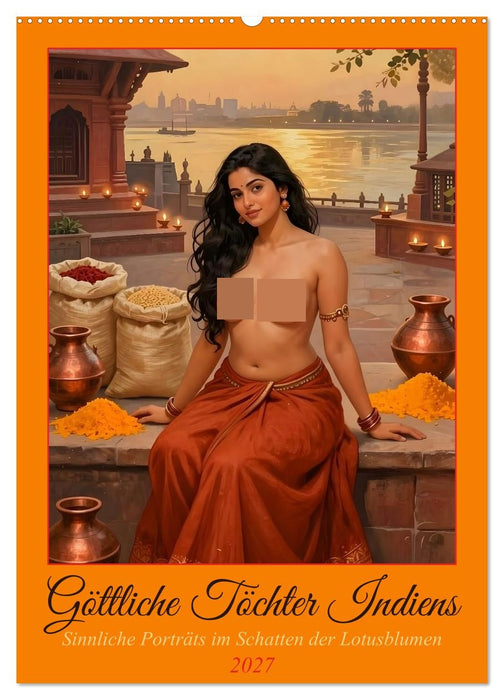 Göttliche Töchter Indiens (CALVENDO Wandkalender 2027)