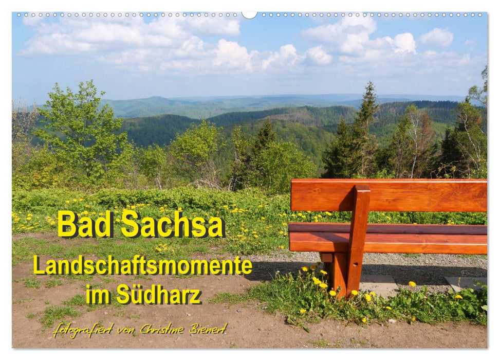 Bad Sachsa - Landschaftsmomente im Südharz (CALVENDO Wandkalender 2027)