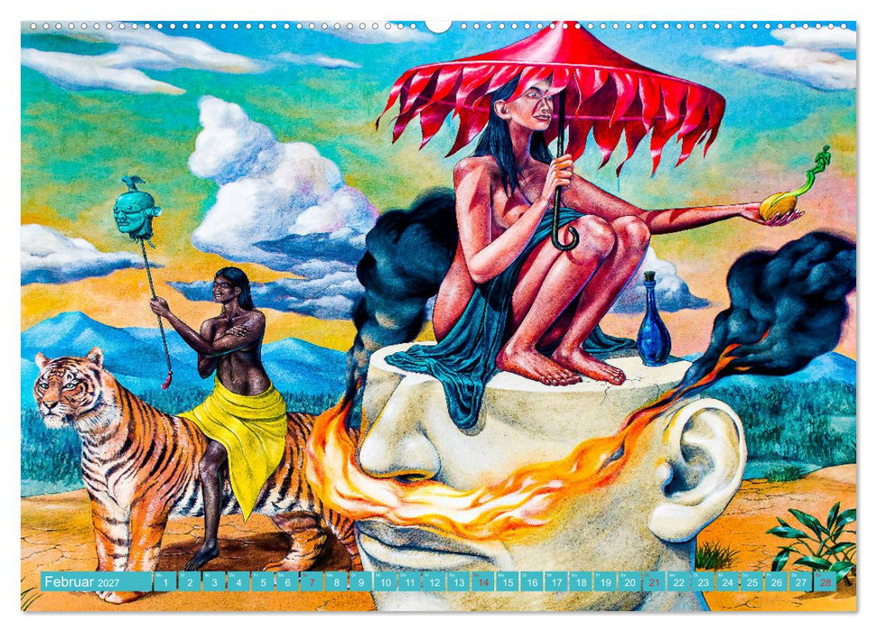 Street art Köln Michael Jaster (CALVENDO Wandkalender 2027)