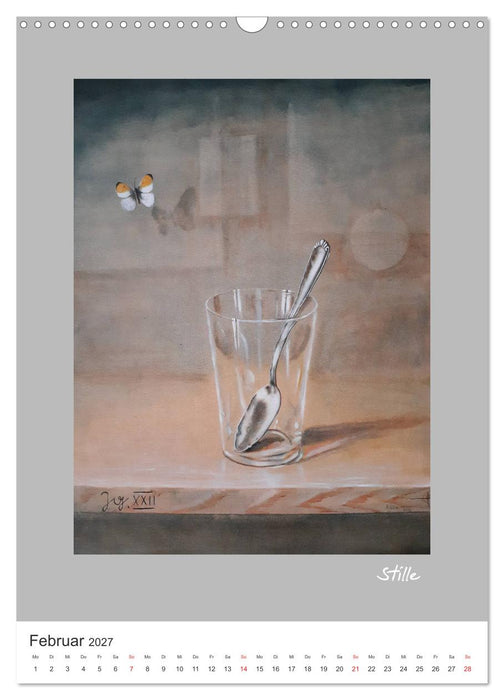 ART der Stille (CALVENDO Wandkalender 2027)