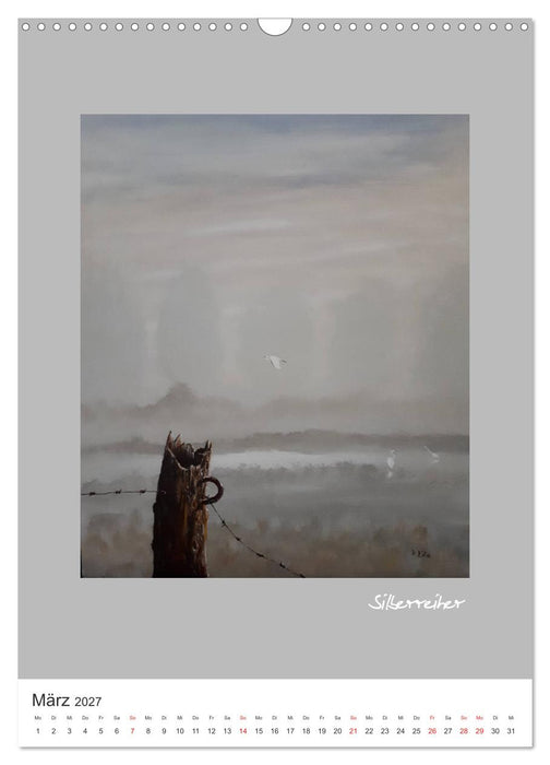 ART der Stille (CALVENDO Wandkalender 2027)