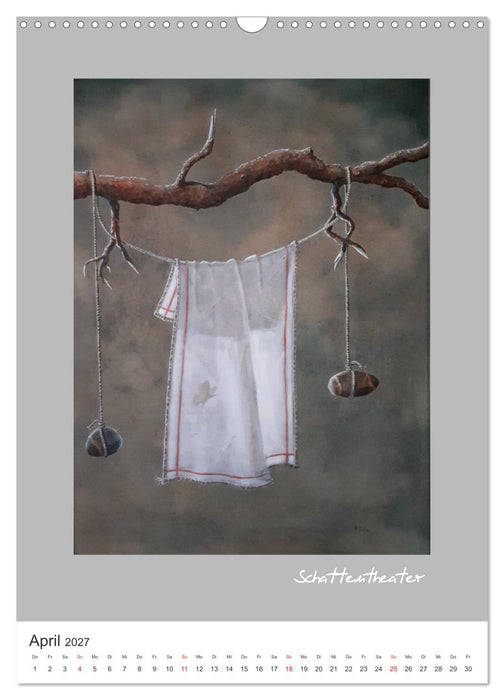 ART der Stille (CALVENDO Wandkalender 2027)