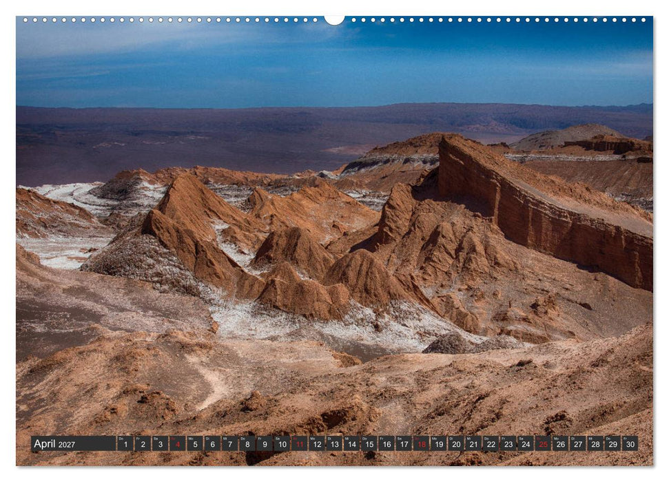 Traumwelt Chile (CALVENDO Wandkalender 2027)