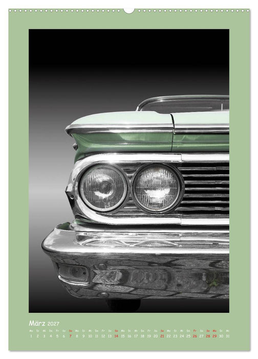 US Klassiker 1956 bis 1966 (CALVENDO Premium Wandkalender 2027)
