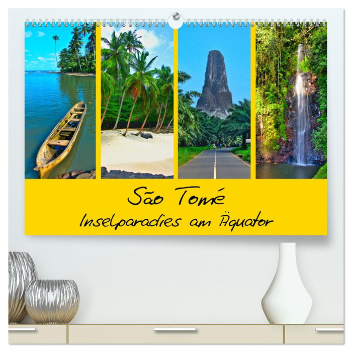 São Tomé - Inselparadies am Äquator (CALVENDO Premium Wandkalender 2027)