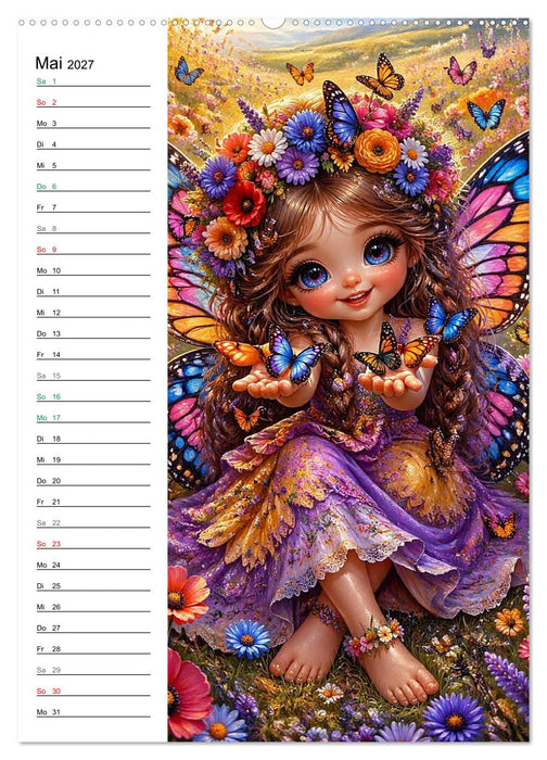Kleine Zauberseelen (CALVENDO Premium Wandkalender 2027)