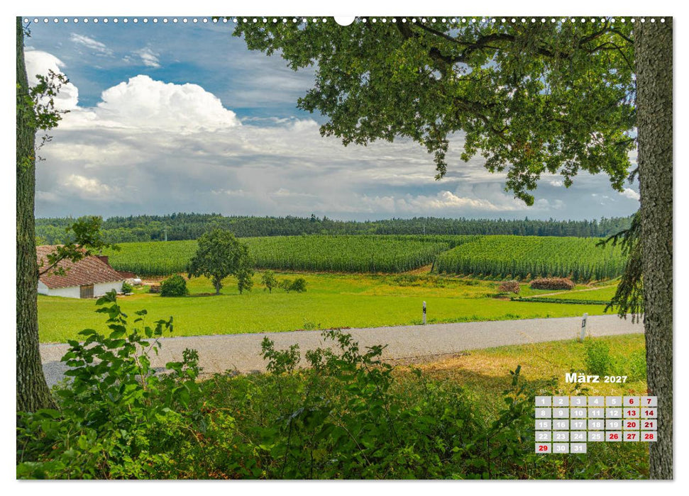 Hopfenland Holledau (CALVENDO Premium Wandkalender 2027)