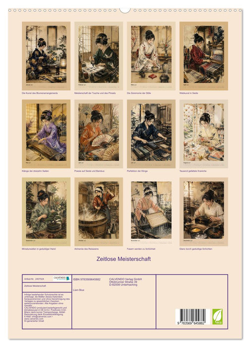 Zeitlose Meisterschaft (CALVENDO Premium Wandkalender 2027)