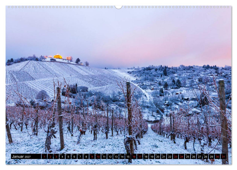 Ein Jahr STUTTGART (CALVENDO Premium Wandkalender 2027)