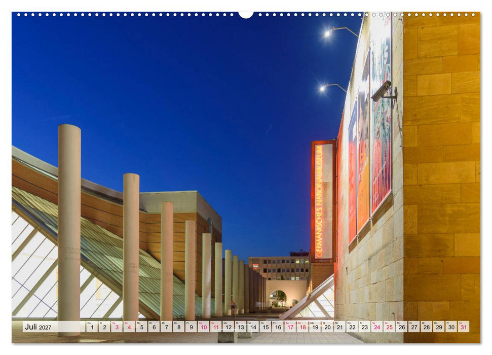 Nürnberg zur Blauen Stunde (CALVENDO Premium Wandkalender 2027)