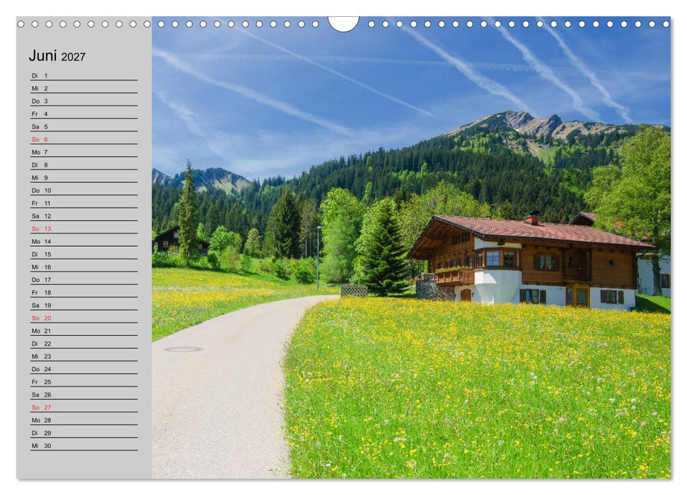 Tannheimer Tal (CALVENDO Wandkalender 2027)