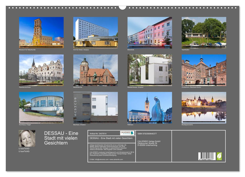 DESSAU - Eine Stadt mit vielen Gesichtern (CALVENDO Wandkalender 2027)