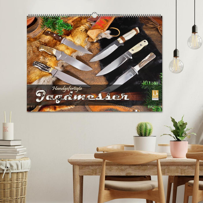 Handgefertigte Jagdmesser (CALVENDO Wandkalender 2027)