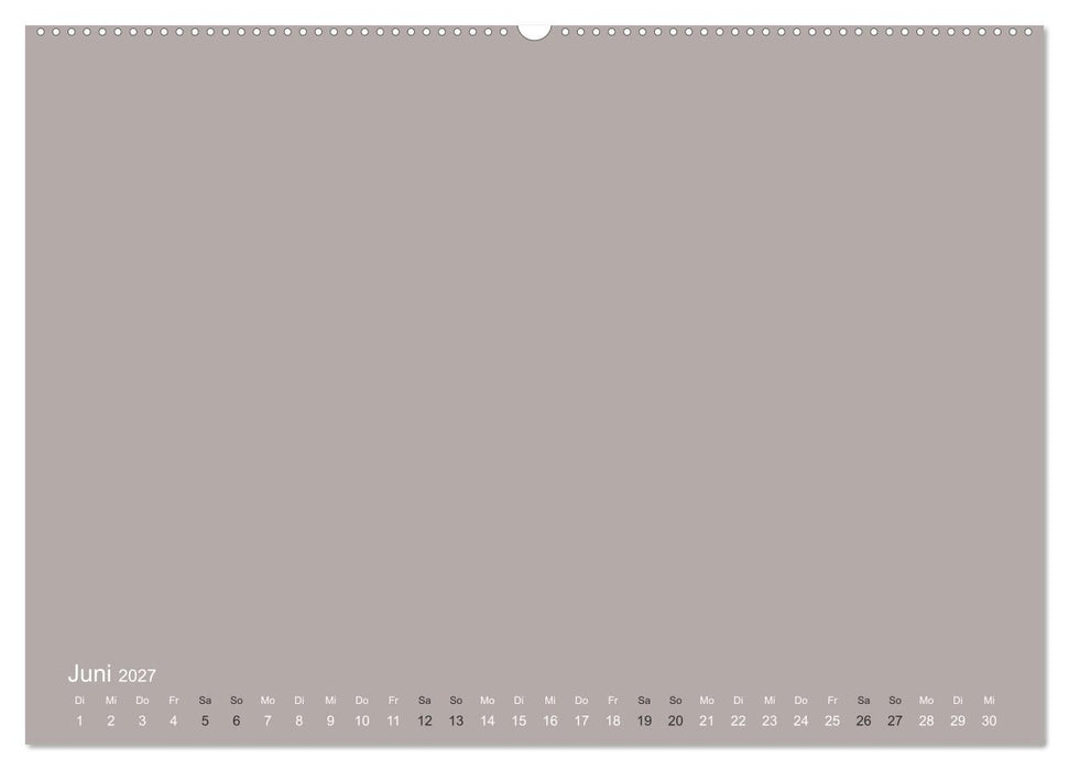 DIY Bastel-Kalender -Erdige Pastell Farben- Zum Selbstgestalten (CALVENDO Wandkalender 2027)