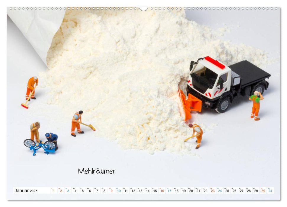 Chair-Sharing... und andere Mini-Welten (CALVENDO Wandkalender 2027)