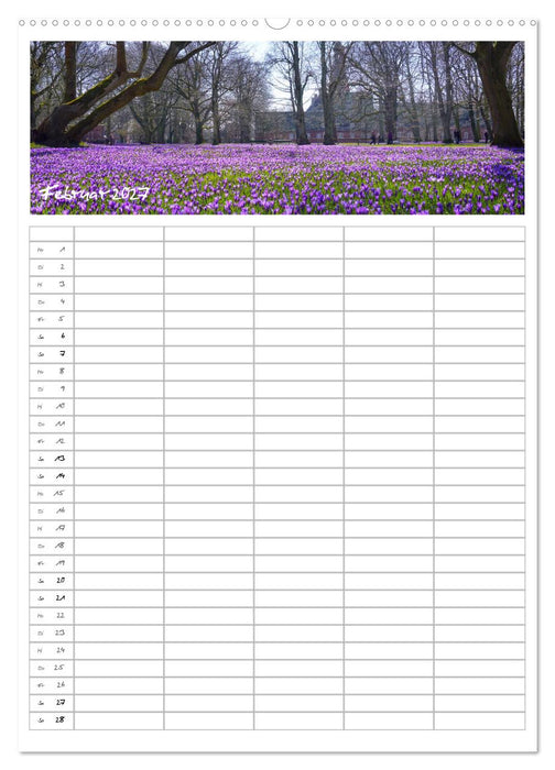 Nordfriesland - Familienplaner (CALVENDO Premium Wandkalender 2027)