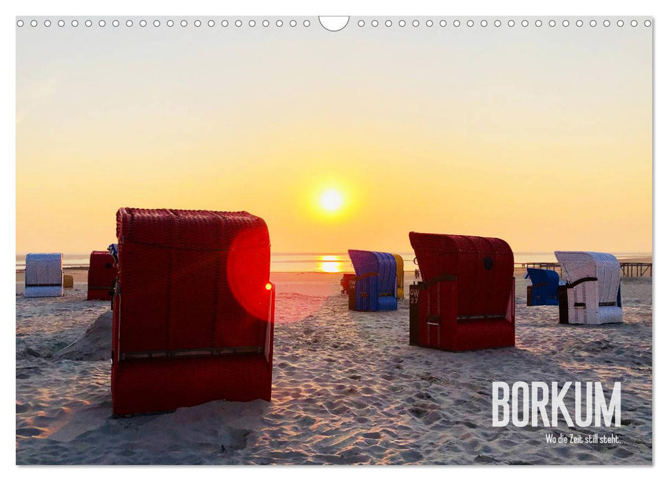 Borkum - Wo die Zeit still steht. (CALVENDO Wandkalender 2027)