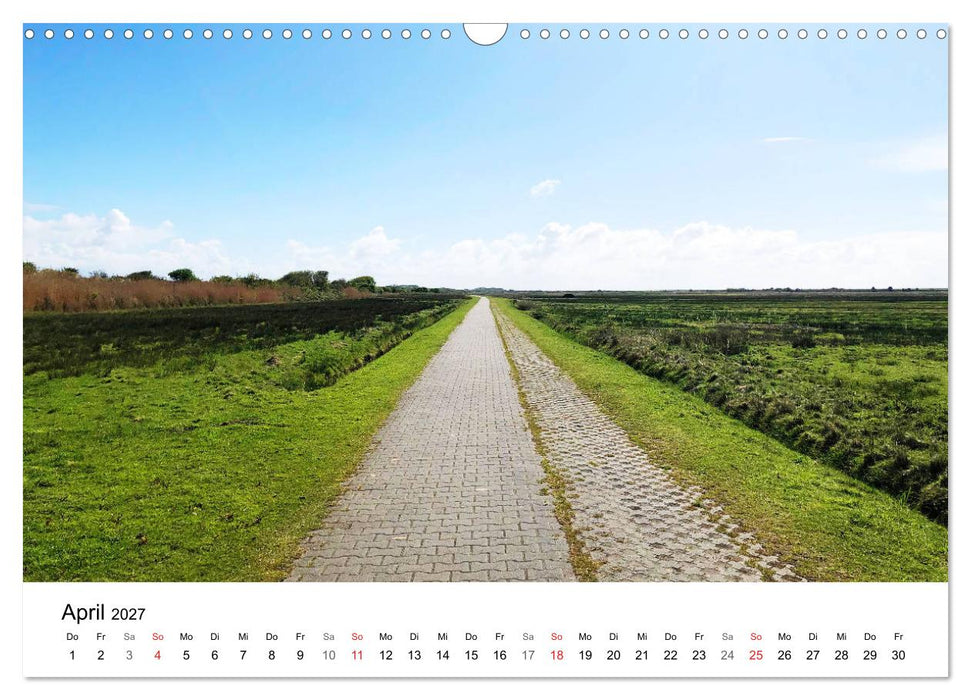 Borkum - Wo die Zeit still steht. (CALVENDO Wandkalender 2027)