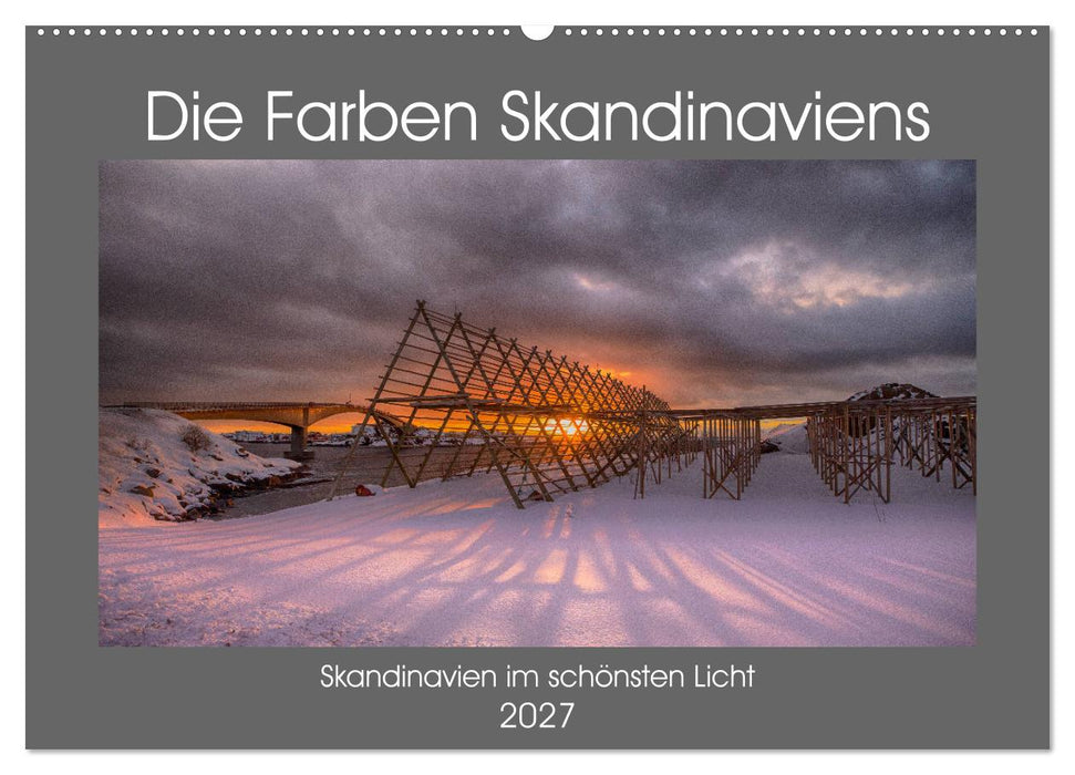 Die Farben Skandinaviens (CALVENDO Wandkalender 2027)