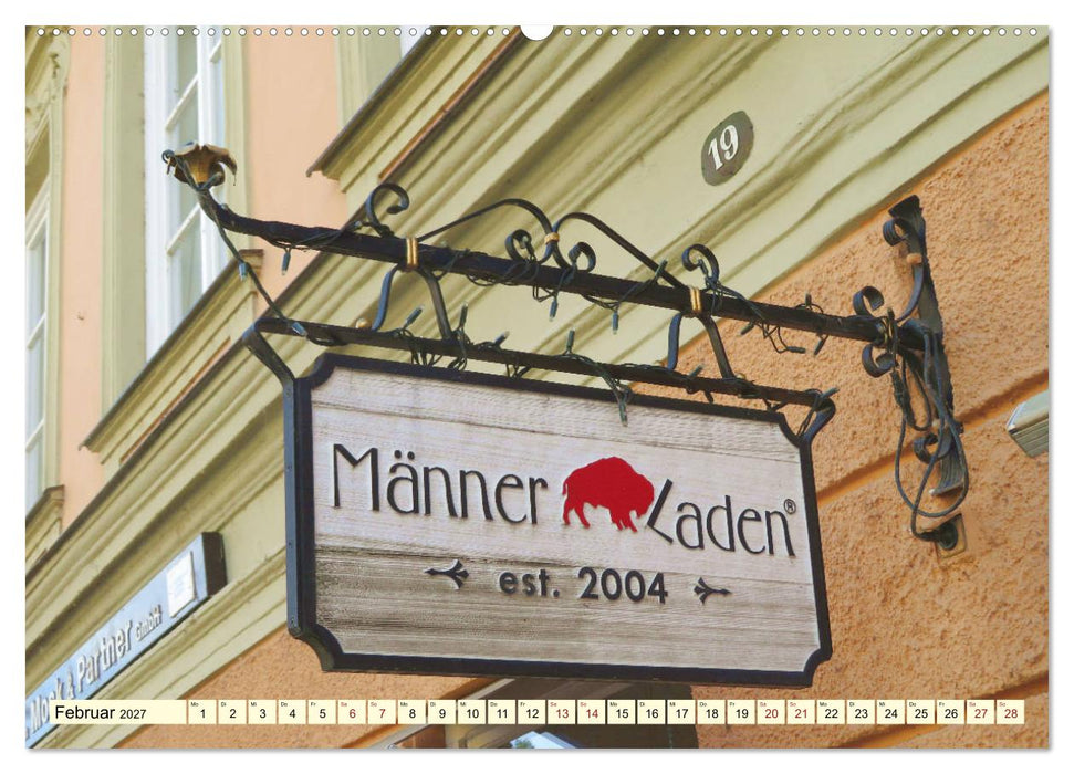 Unterwegs in Landshut (CALVENDO Wandkalender 2027)