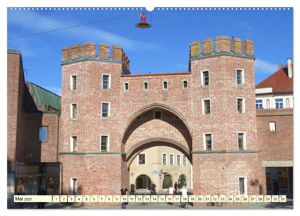 Unterwegs in Landshut (CALVENDO Wandkalender 2027)